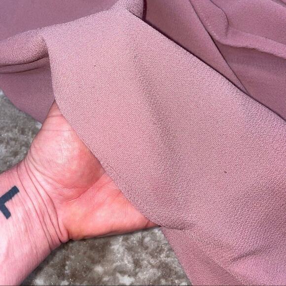 Charming Charlie cardigan mauve long open front lightweight SZ SM Polyester - Picture 12 of 14